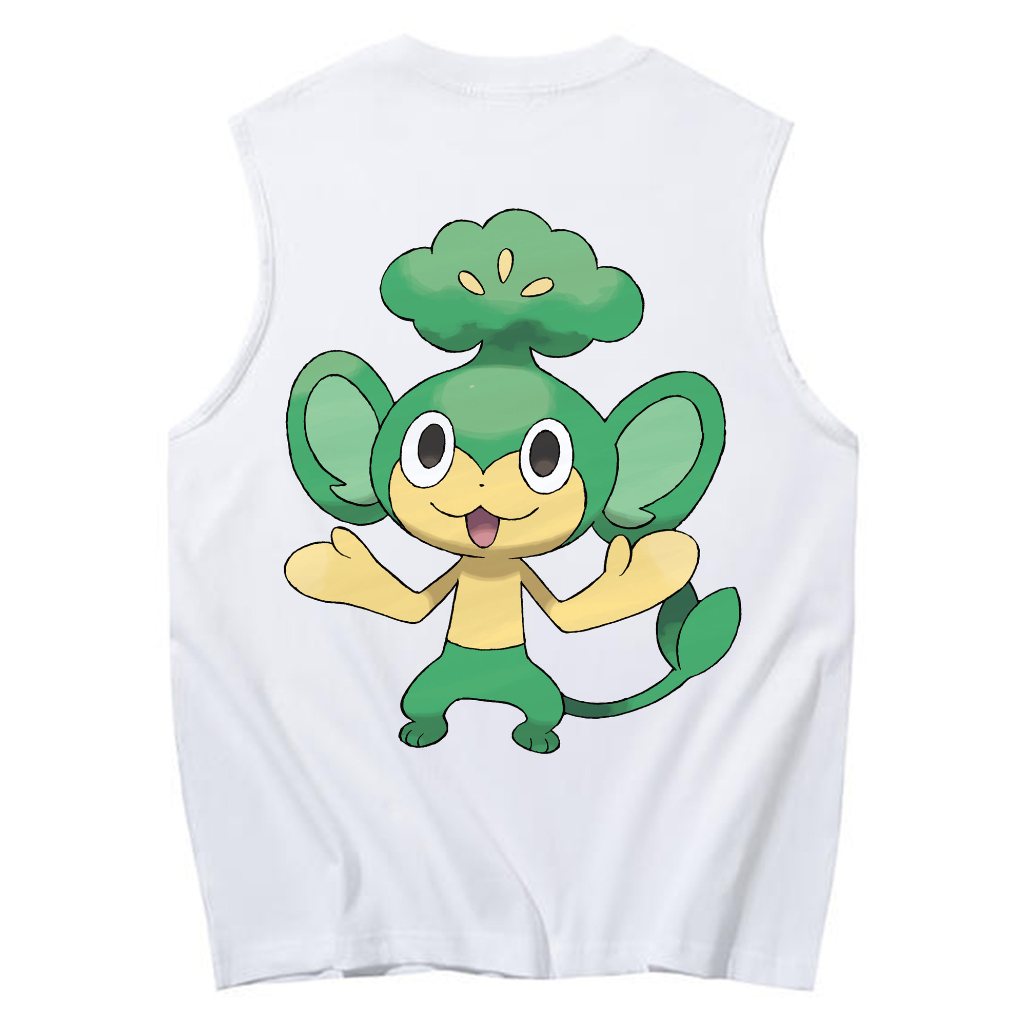 （画像用） ポケットモンスター Pokémon コットン100％タンクトップ（背面プリント）