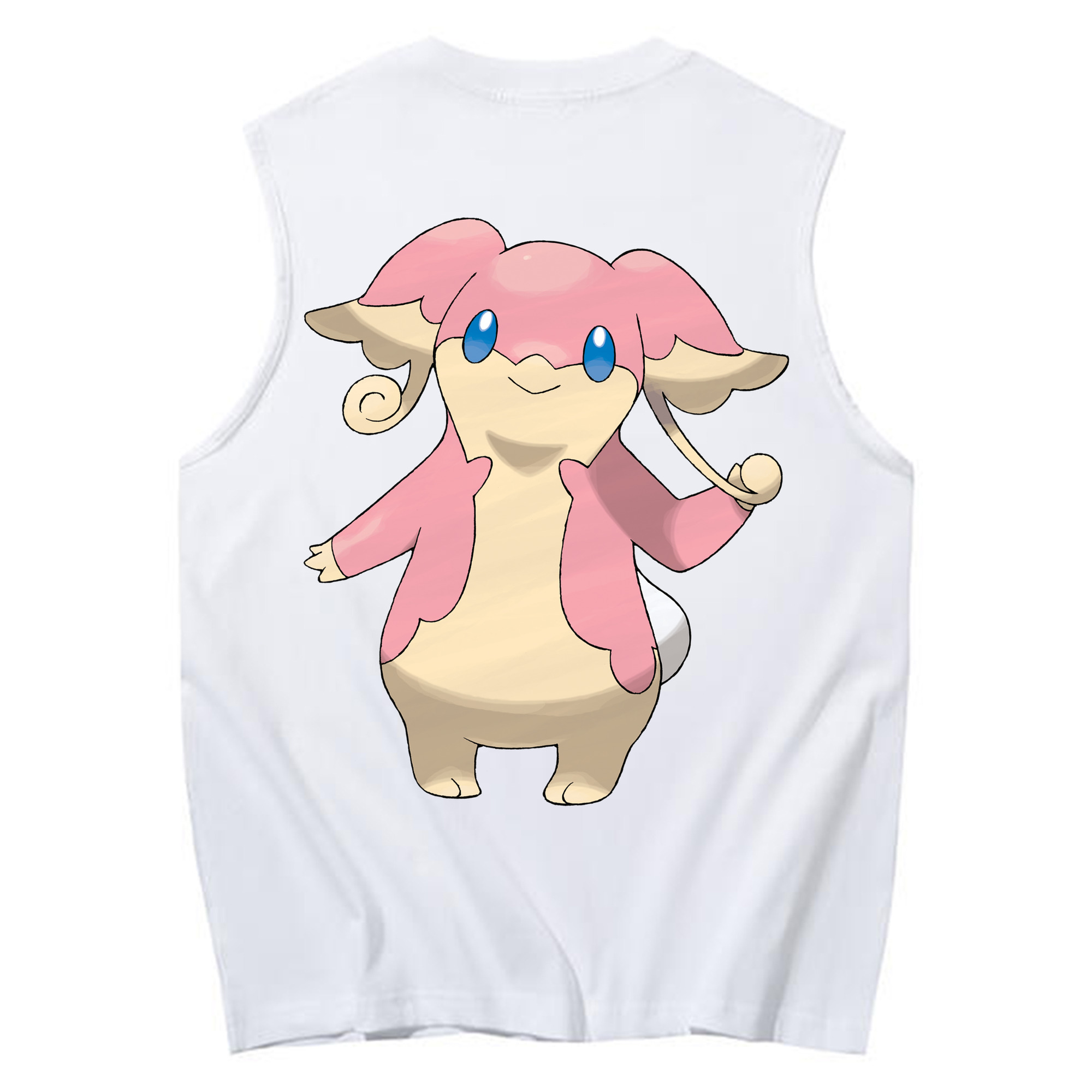 （画像用） ポケットモンスター Pokémon コットン100％タンクトップ（背面プリント）