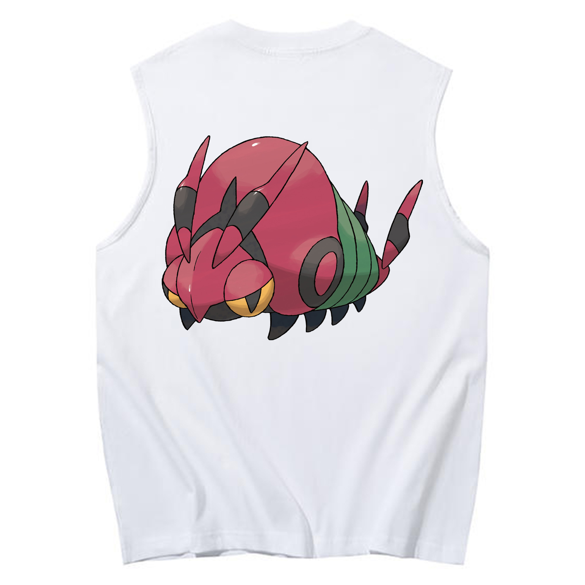 （画像用） ポケットモンスター Pokémon コットン100％タンクトップ（背面プリント）