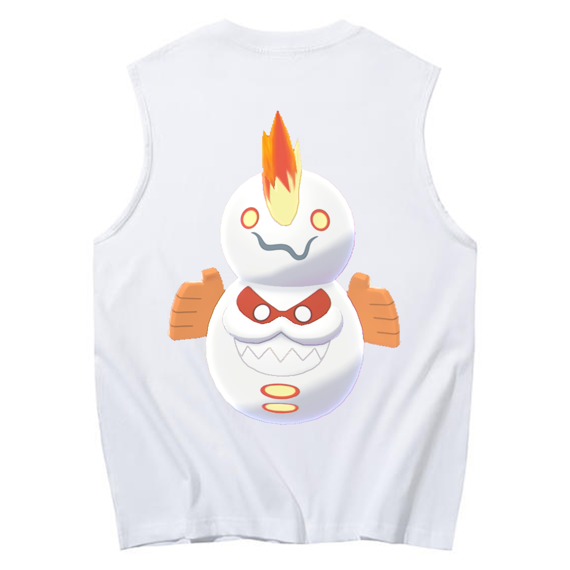 （画像用） ポケットモンスター Pokémon コットン100％タンクトップ（背面プリント）