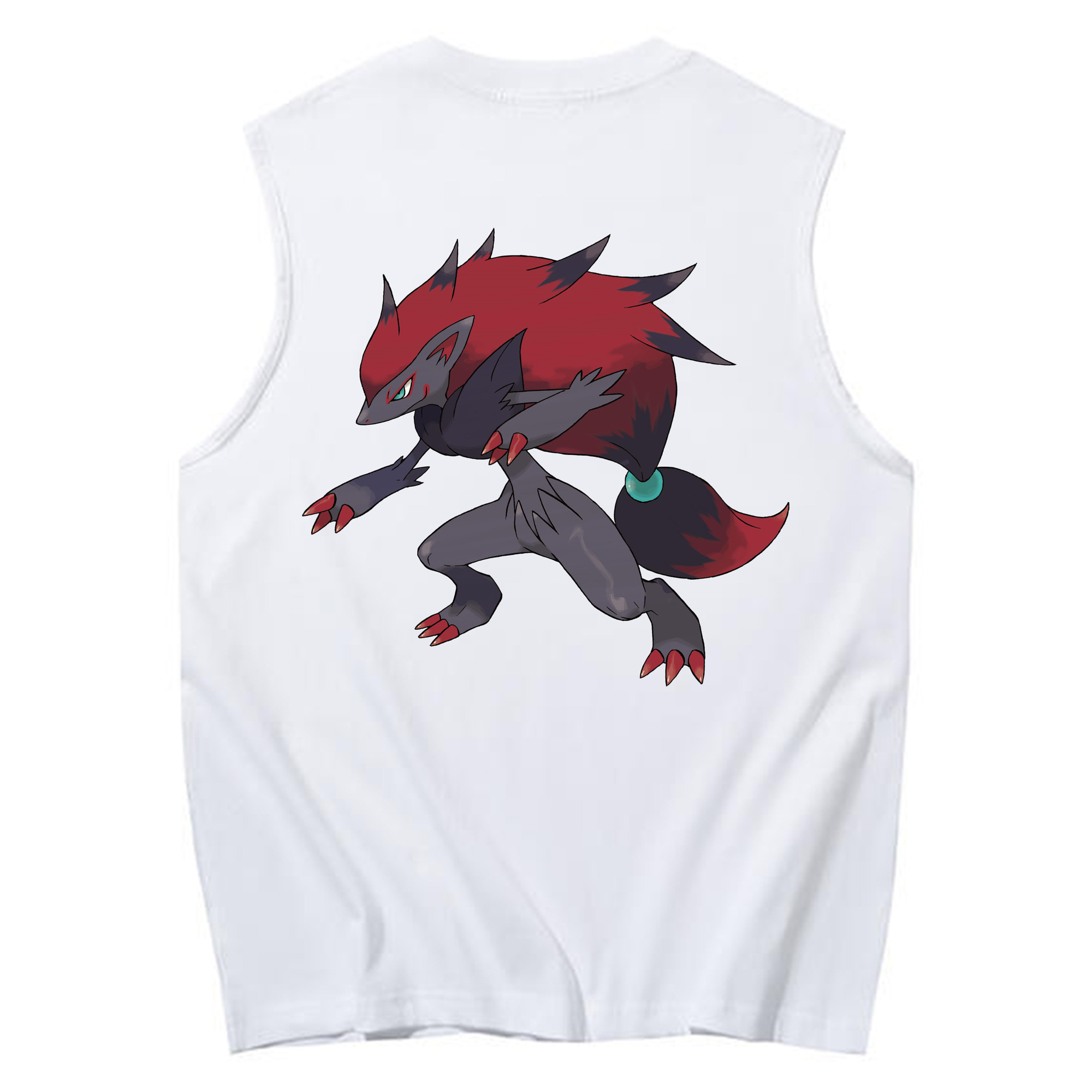 （画像用） ポケットモンスター Pokémon コットン100％タンクトップ（背面プリント）