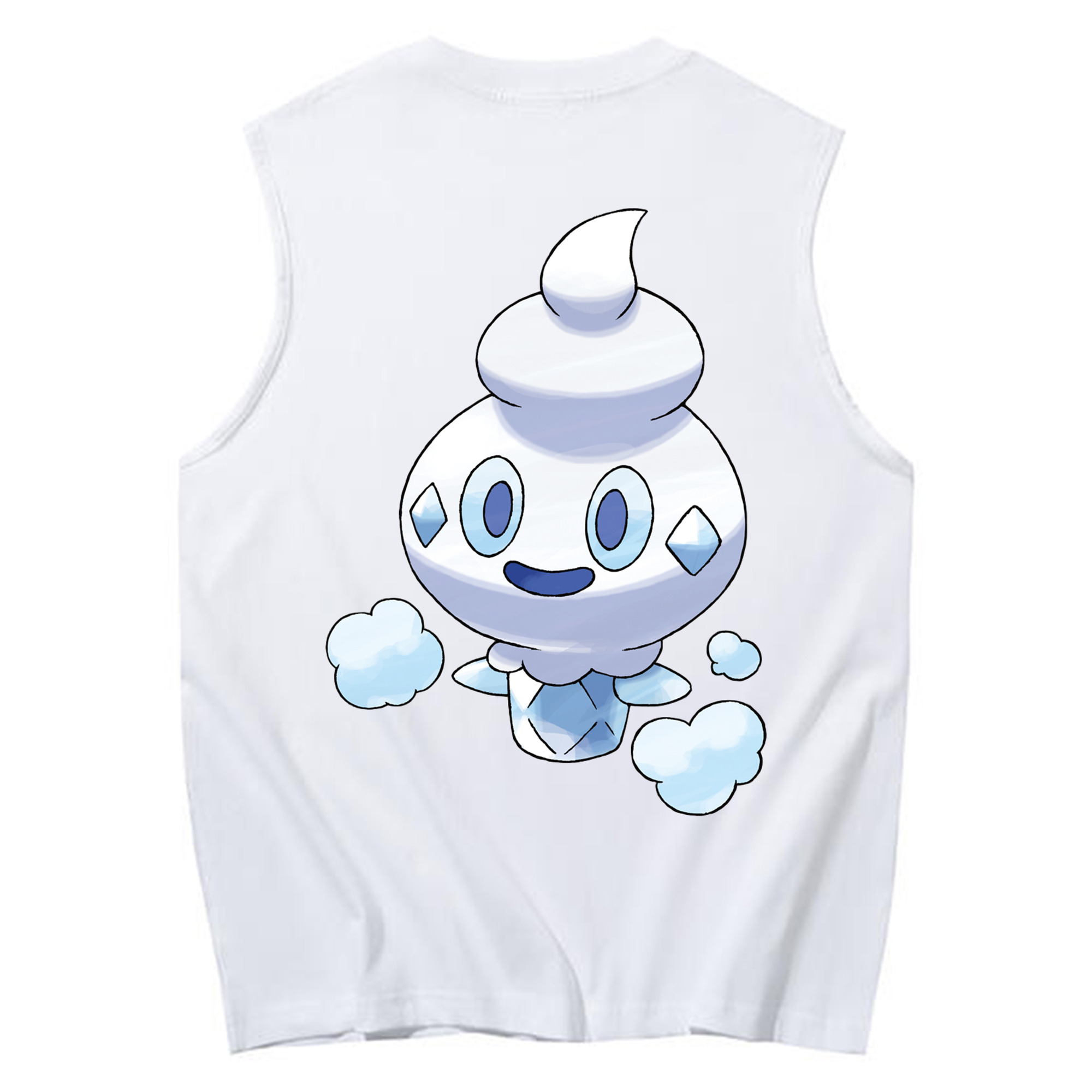 （画像用） ポケットモンスター Pokémon コットン100％タンクトップ（背面プリント）