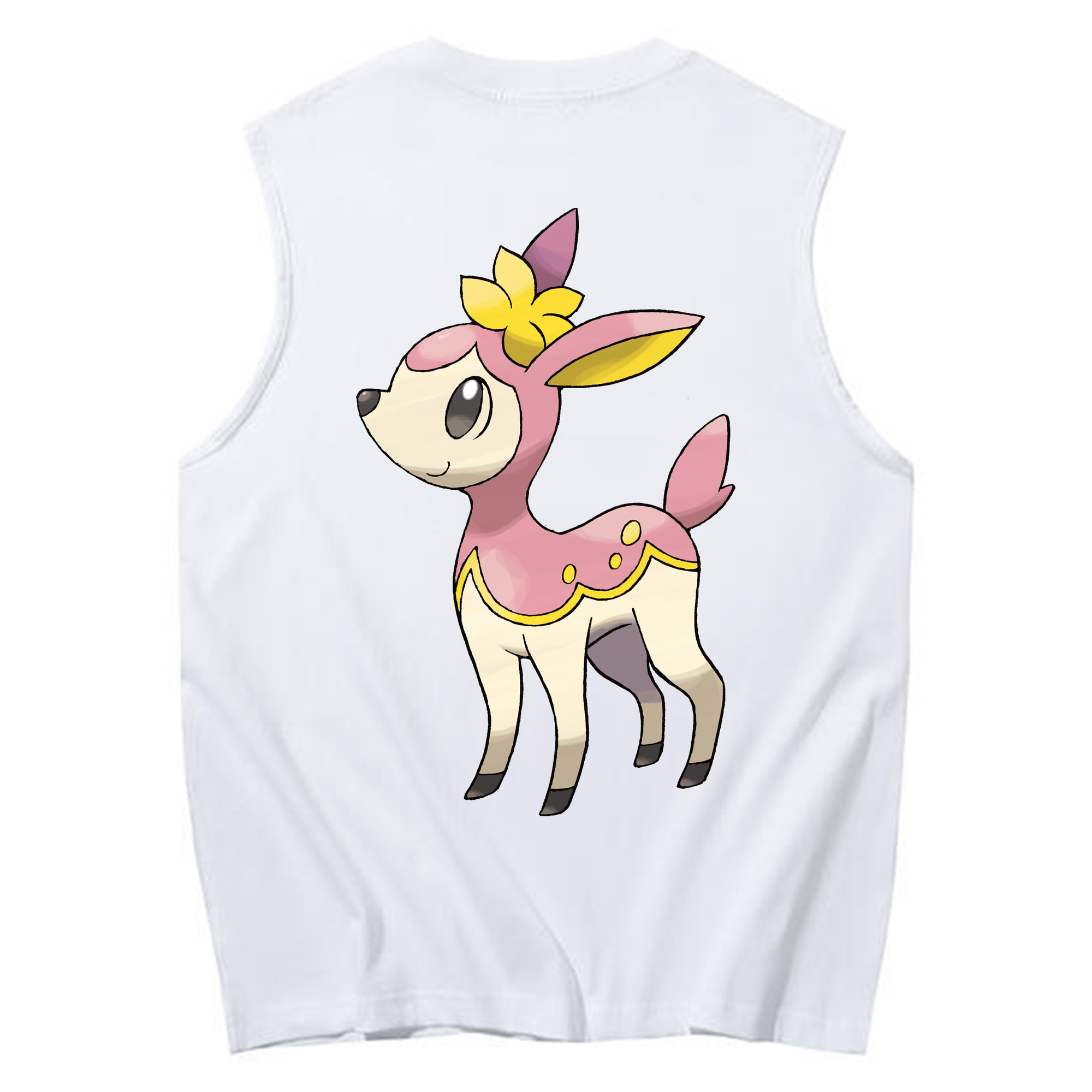 （画像用） ポケットモンスター Pokémon コットン100％タンクトップ（背面プリント）