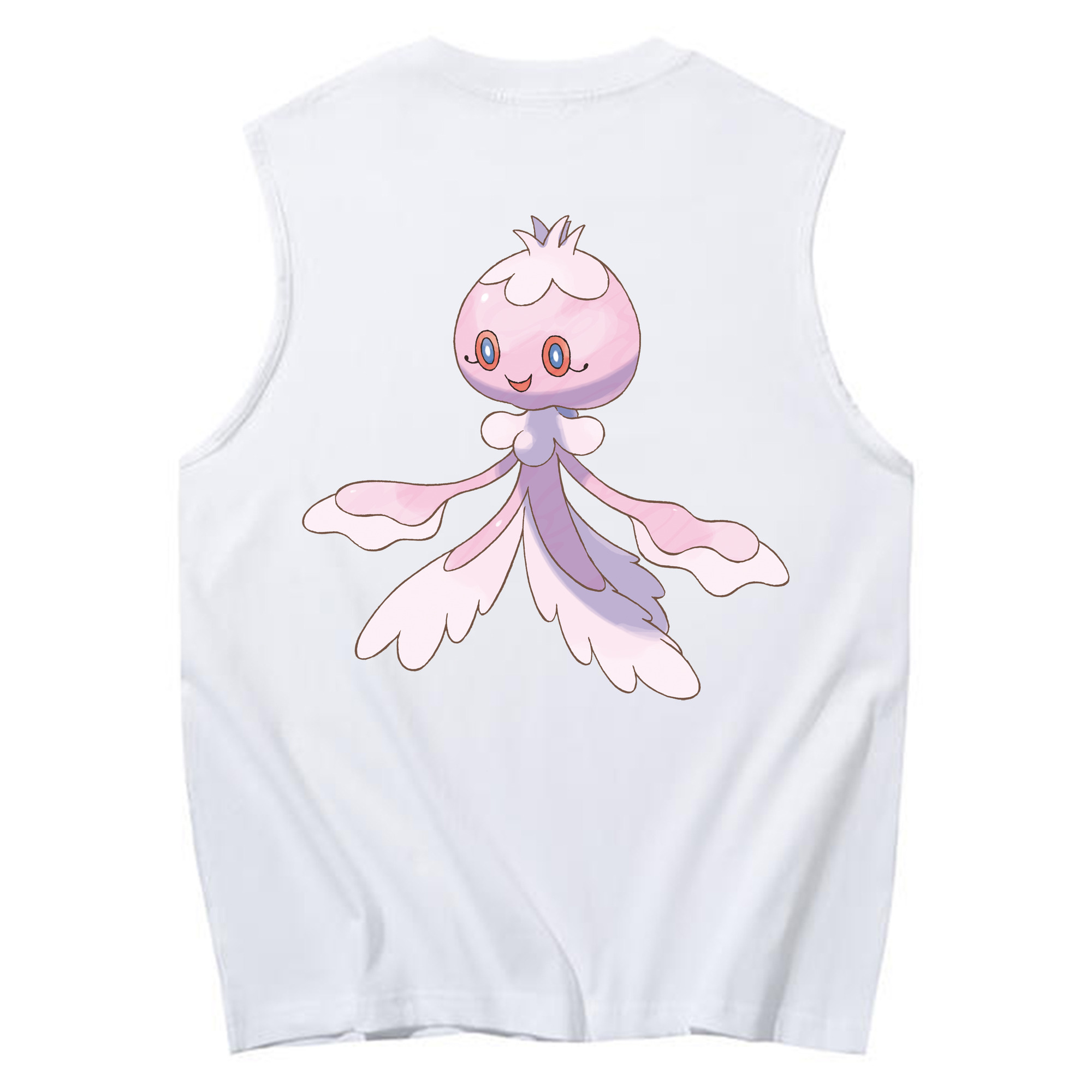 （画像用） ポケットモンスター Pokémon コットン100％タンクトップ（背面プリント）