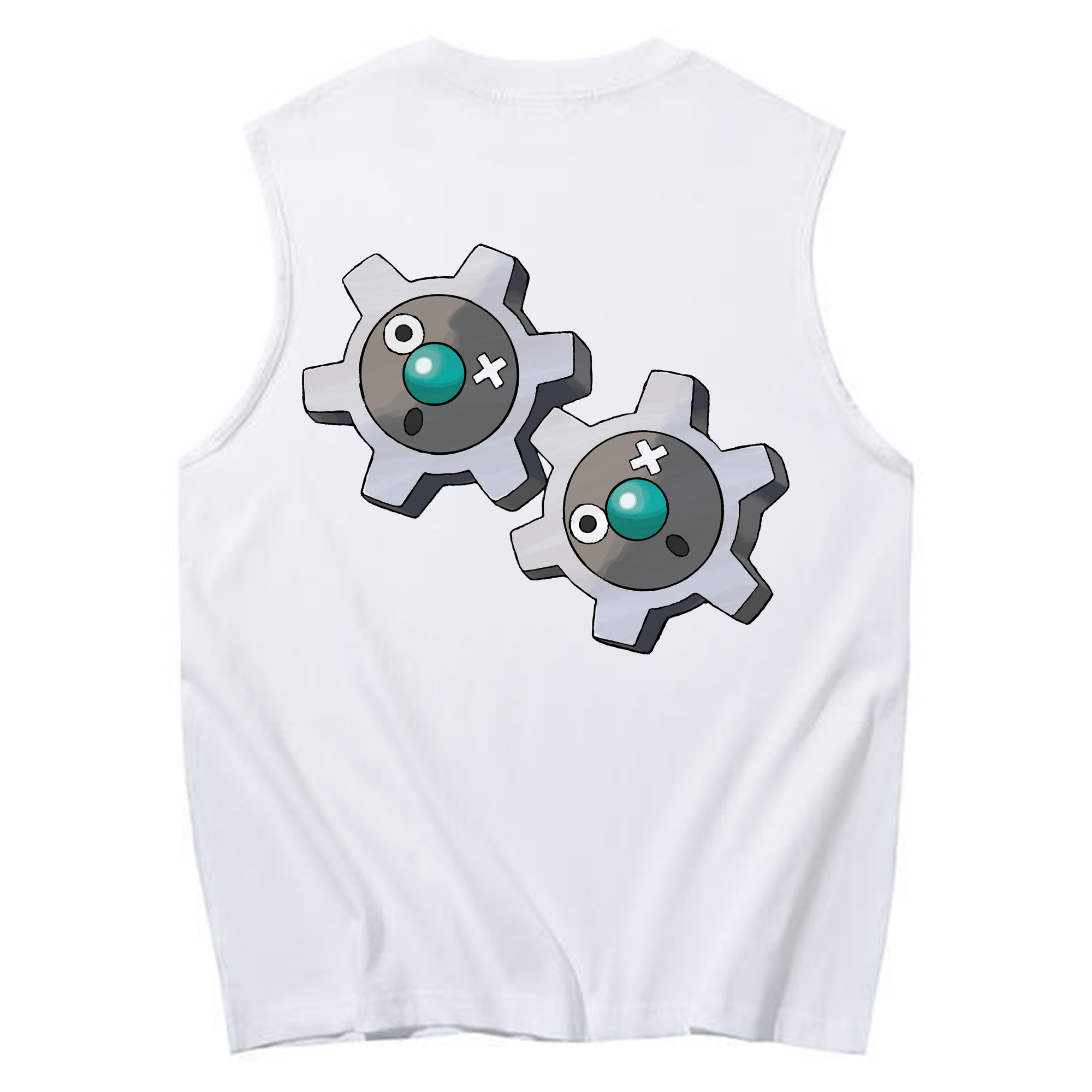 （画像用） ポケットモンスター Pokémon コットン100％タンクトップ（背面プリント）