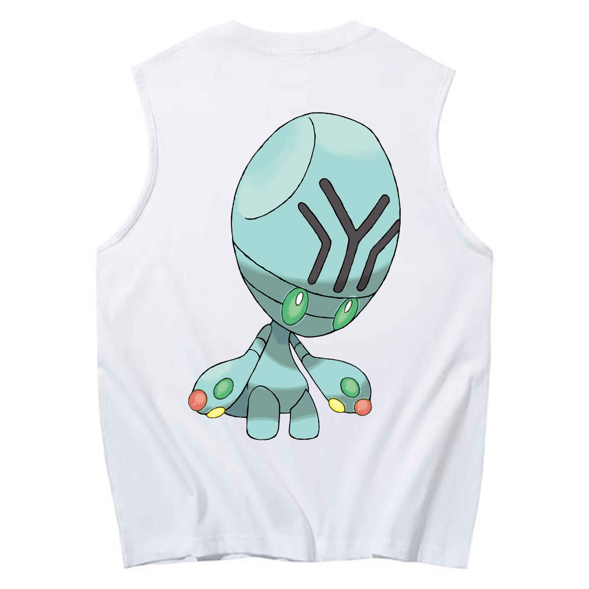 （画像用） ポケットモンスター Pokémon コットン100％タンクトップ（背面プリント）