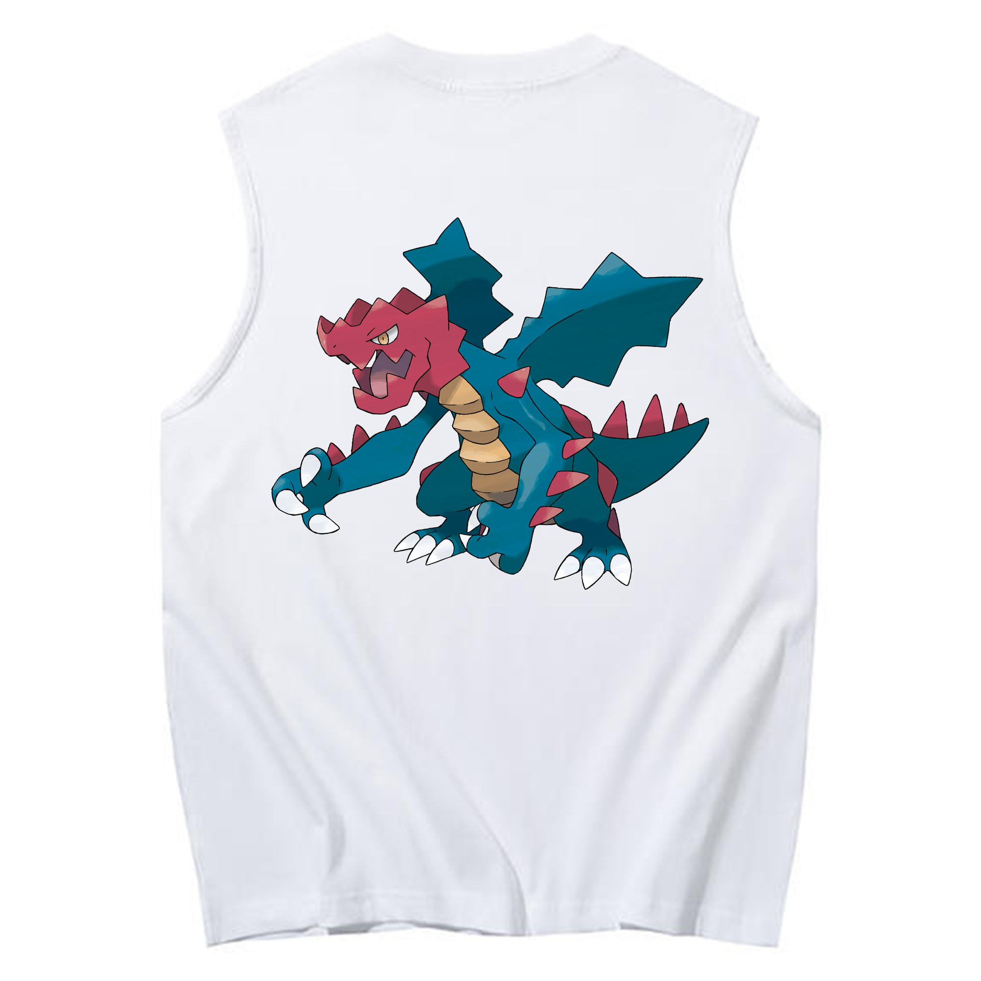 （画像用） ポケットモンスター Pokémon コットン100％タンクトップ（背面プリント）