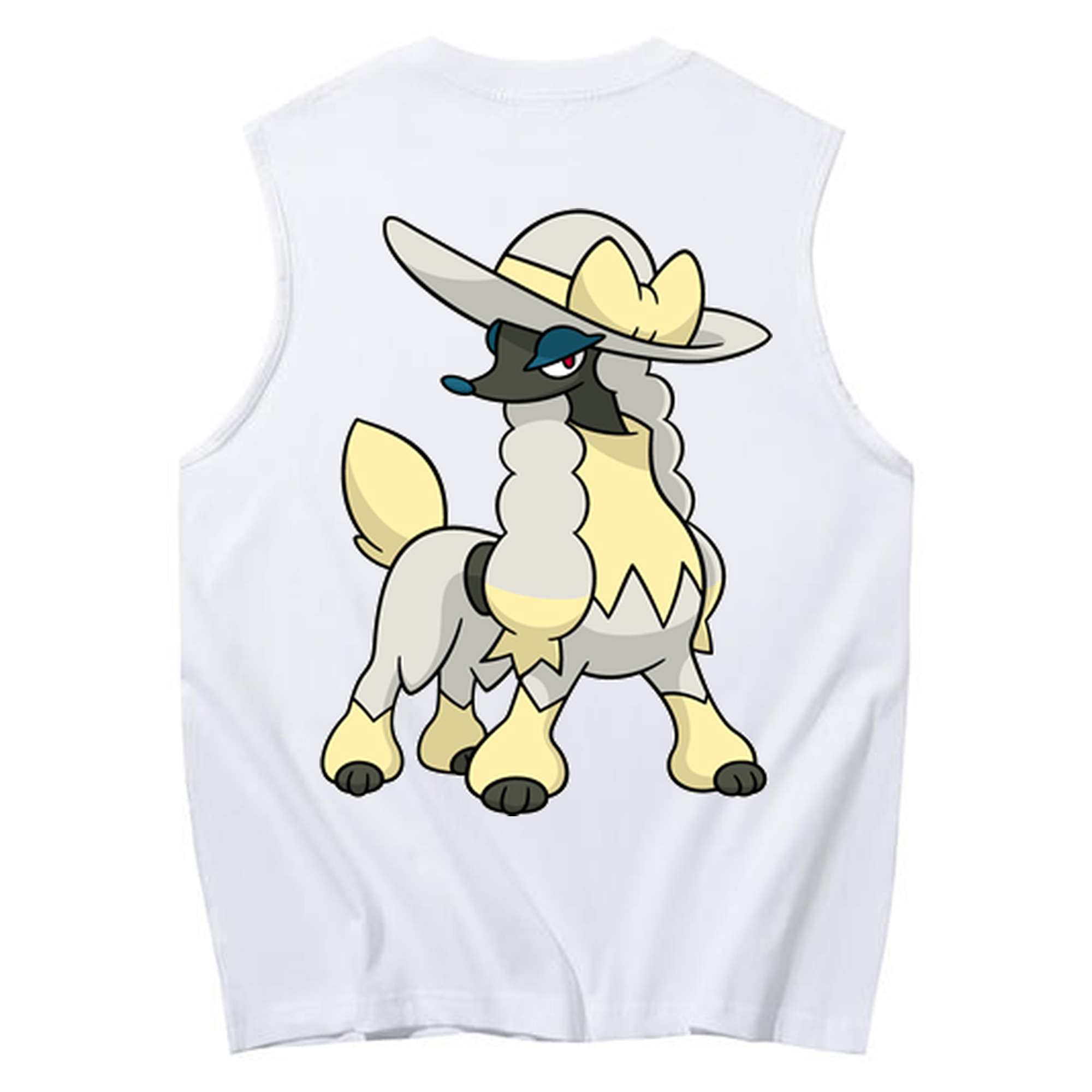 （画像用） ポケットモンスター Pokémon コットン100％タンクトップ（背面プリント）
