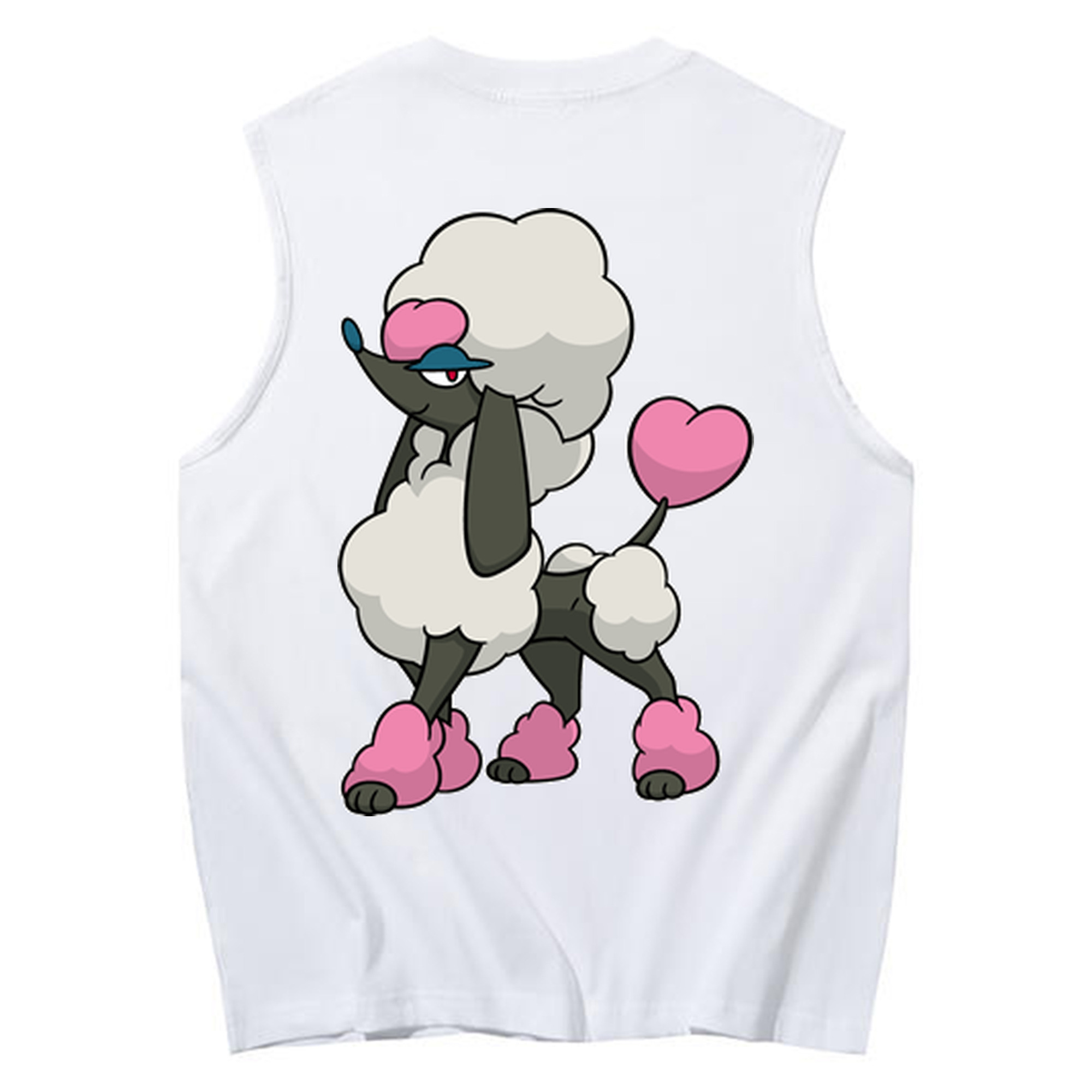 （画像用） ポケットモンスター Pokémon コットン100％タンクトップ（背面プリント）