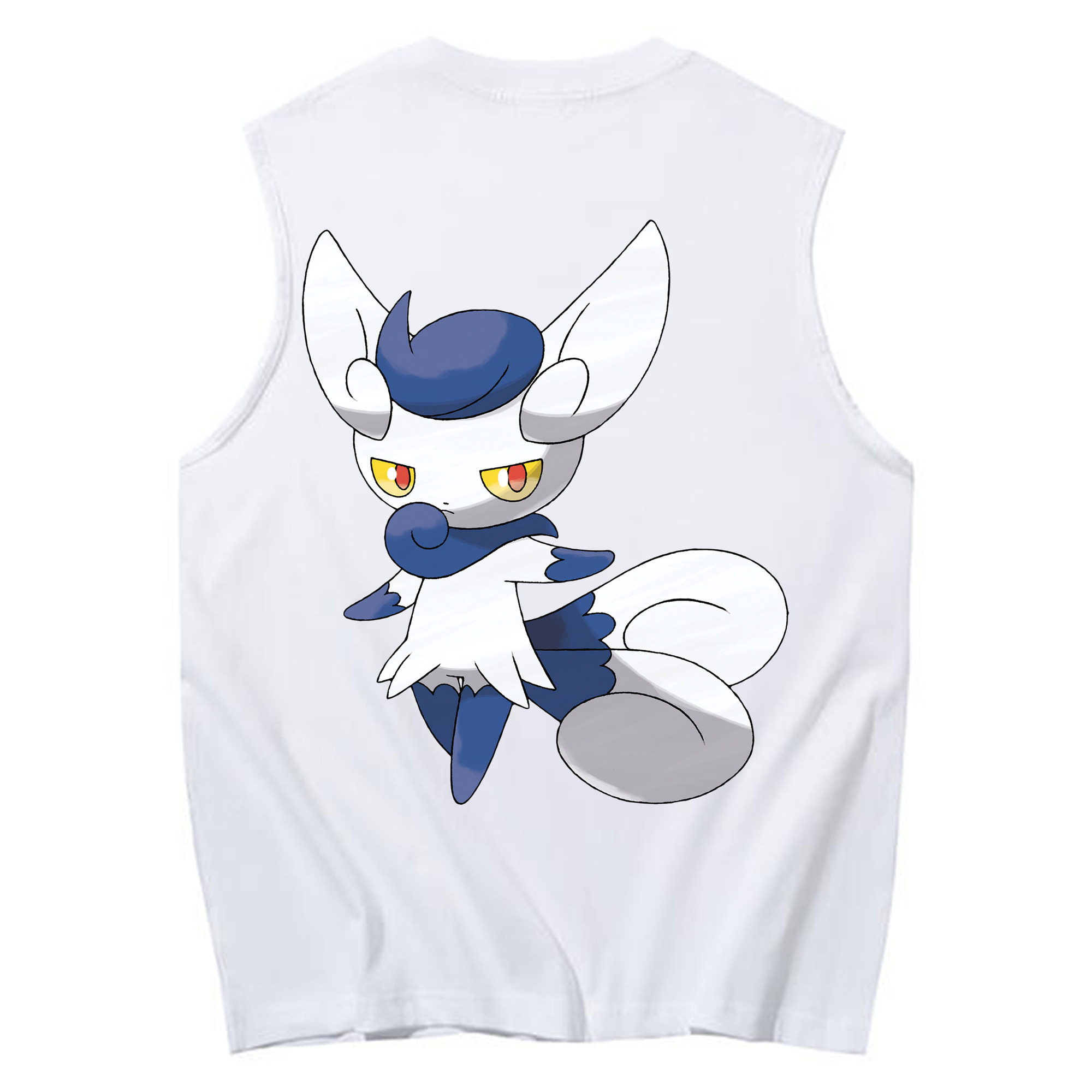（画像用） ポケットモンスター Pokémon コットン100％タンクトップ（背面プリント）