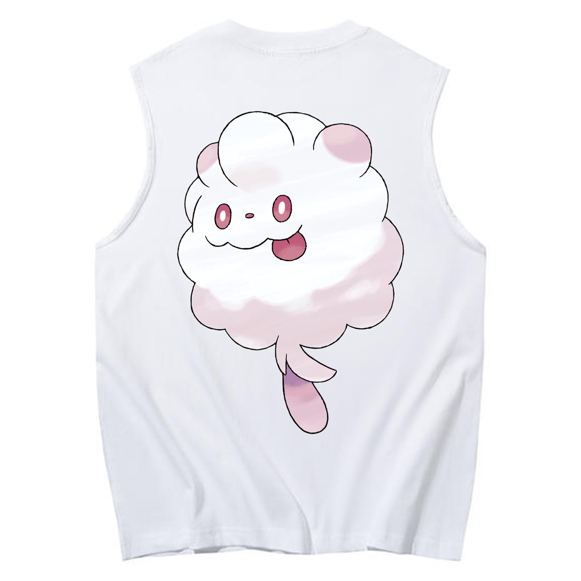 （画像用） ポケットモンスター Pokémon コットン100％タンクトップ（背面プリント）