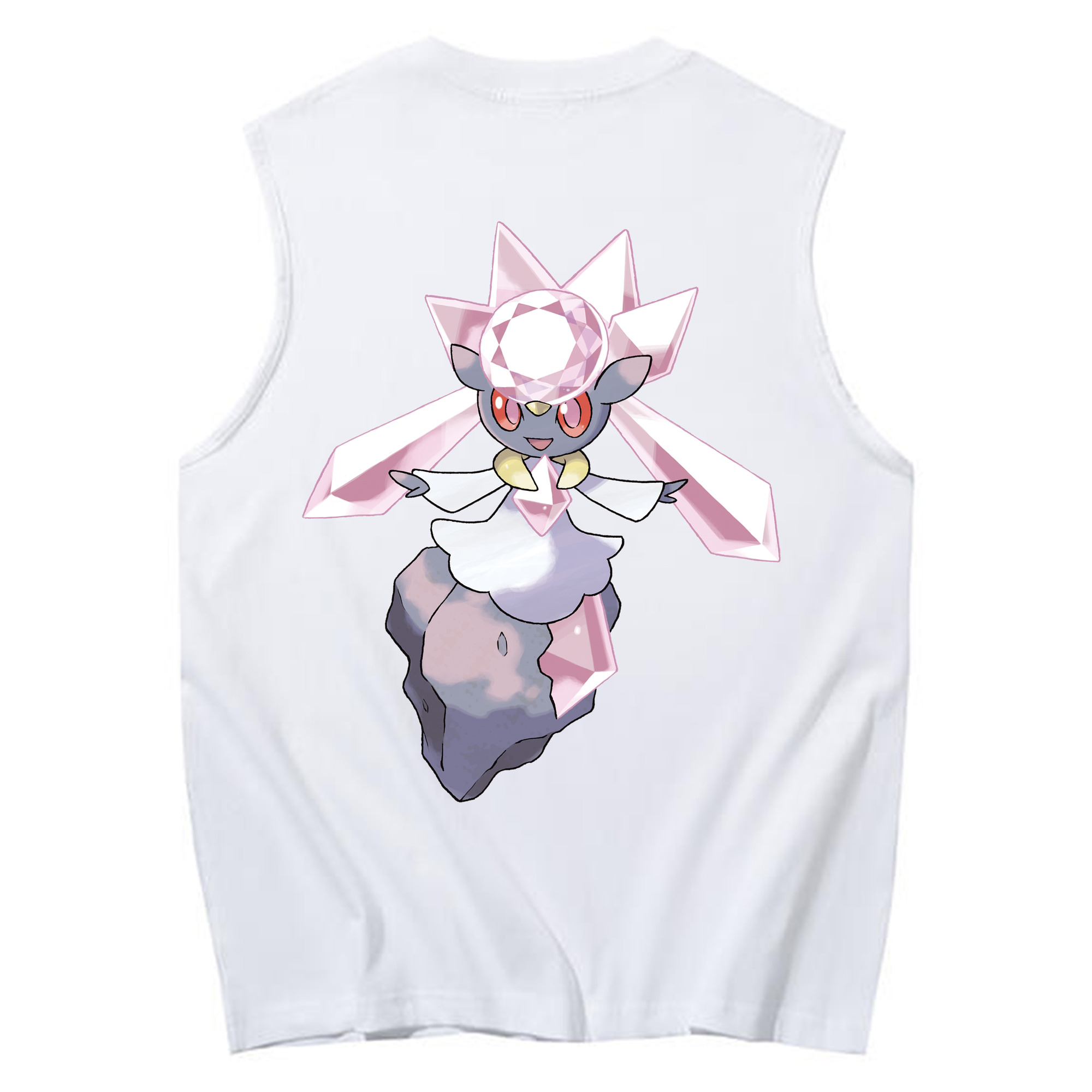 （画像用） ポケットモンスター Pokémon コットン100％タンクトップ（背面プリント）
