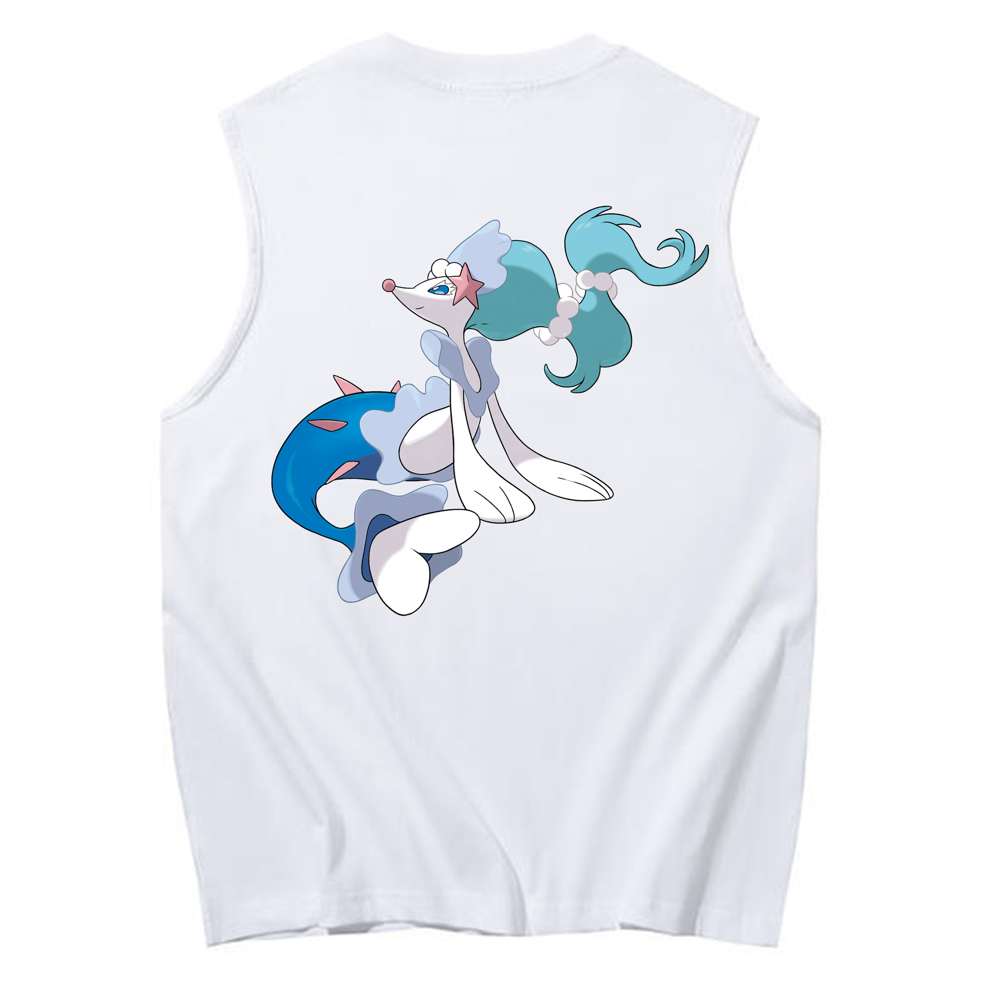 （画像用） ポケットモンスター Pokémon コットン100％タンクトップ（背面プリント）