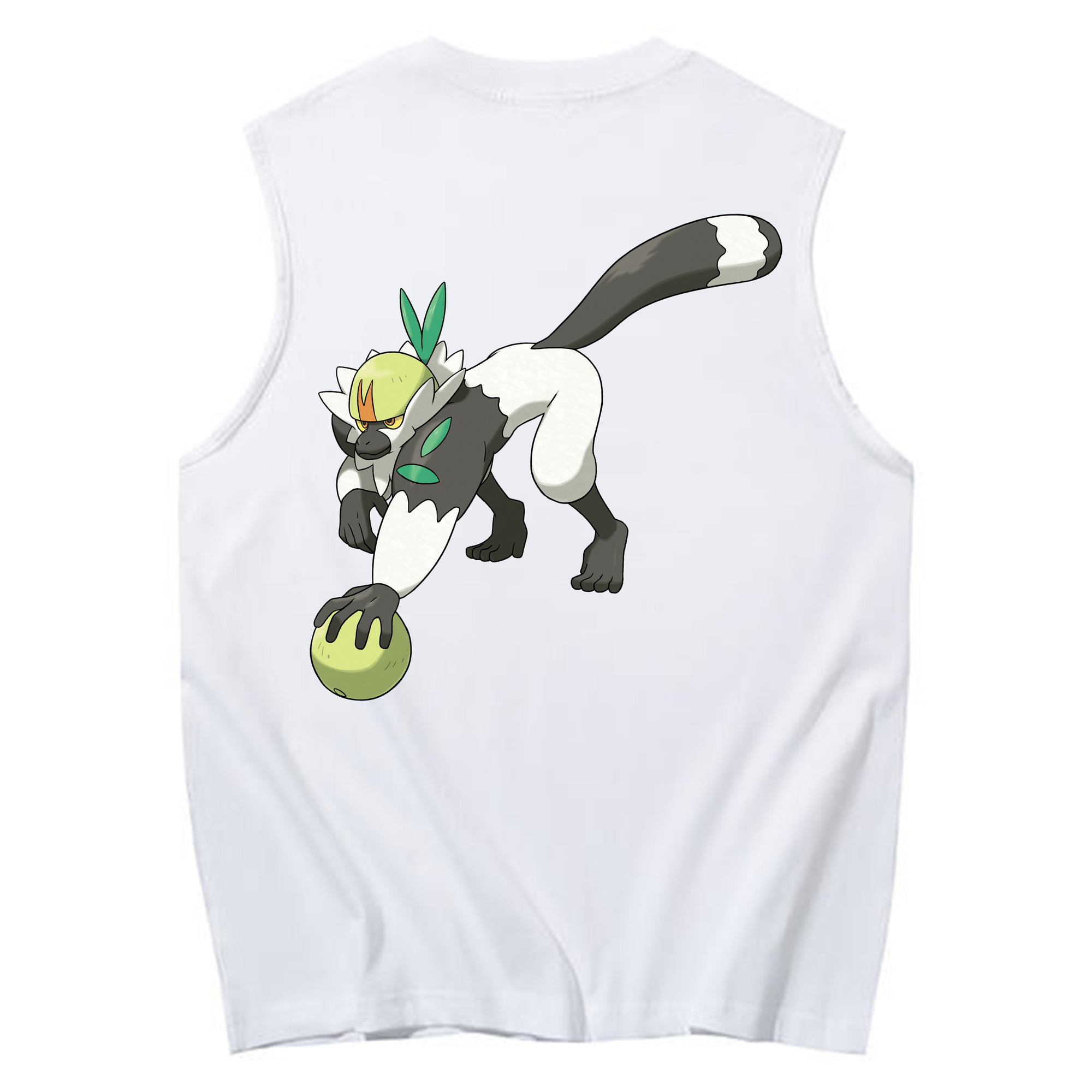 （画像用） ポケットモンスター Pokémon コットン100％タンクトップ（背面プリント）
