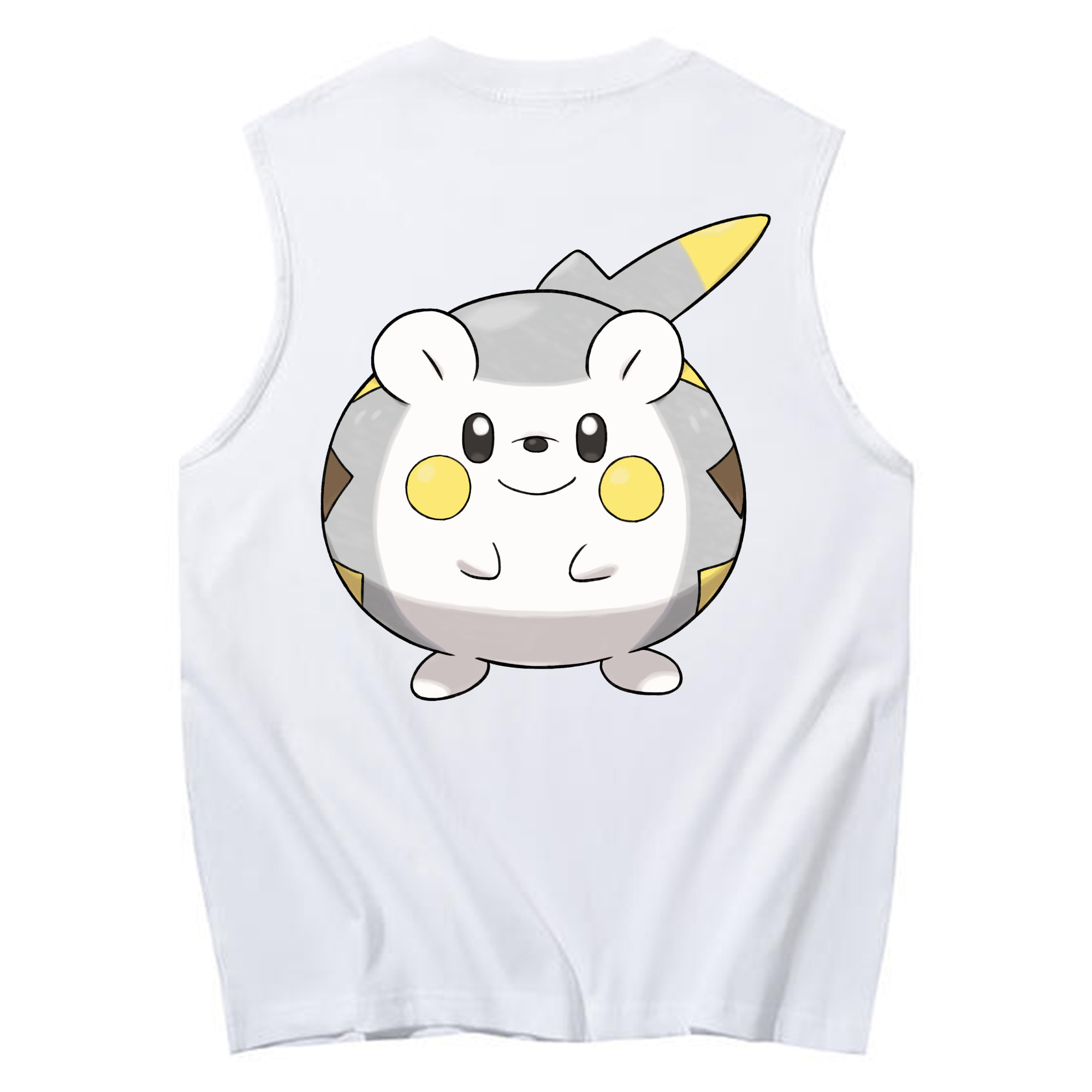 （画像用） ポケットモンスター Pokémon コットン100％タンクトップ（背面プリント）