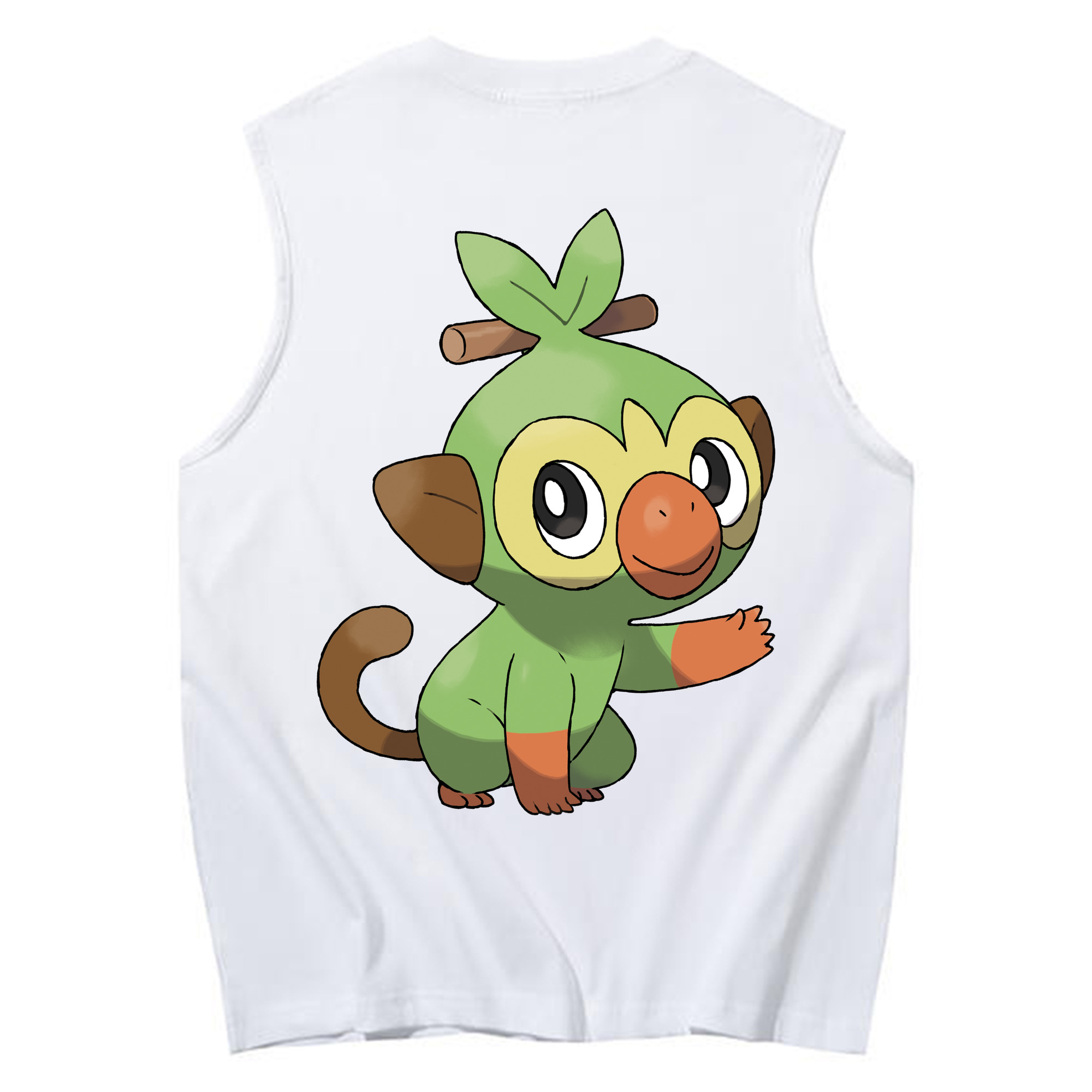 （画像用） ポケットモンスター Pokémon コットン100％タンクトップ（背面プリント）