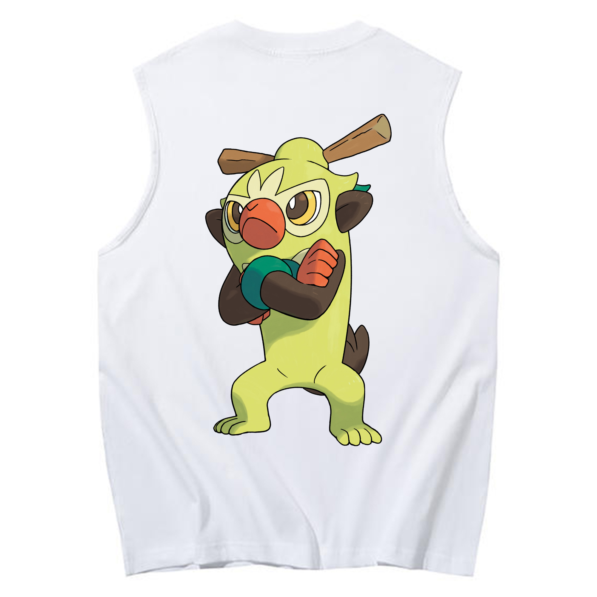 （画像用） ポケットモンスター Pokémon コットン100％タンクトップ（背面プリント）