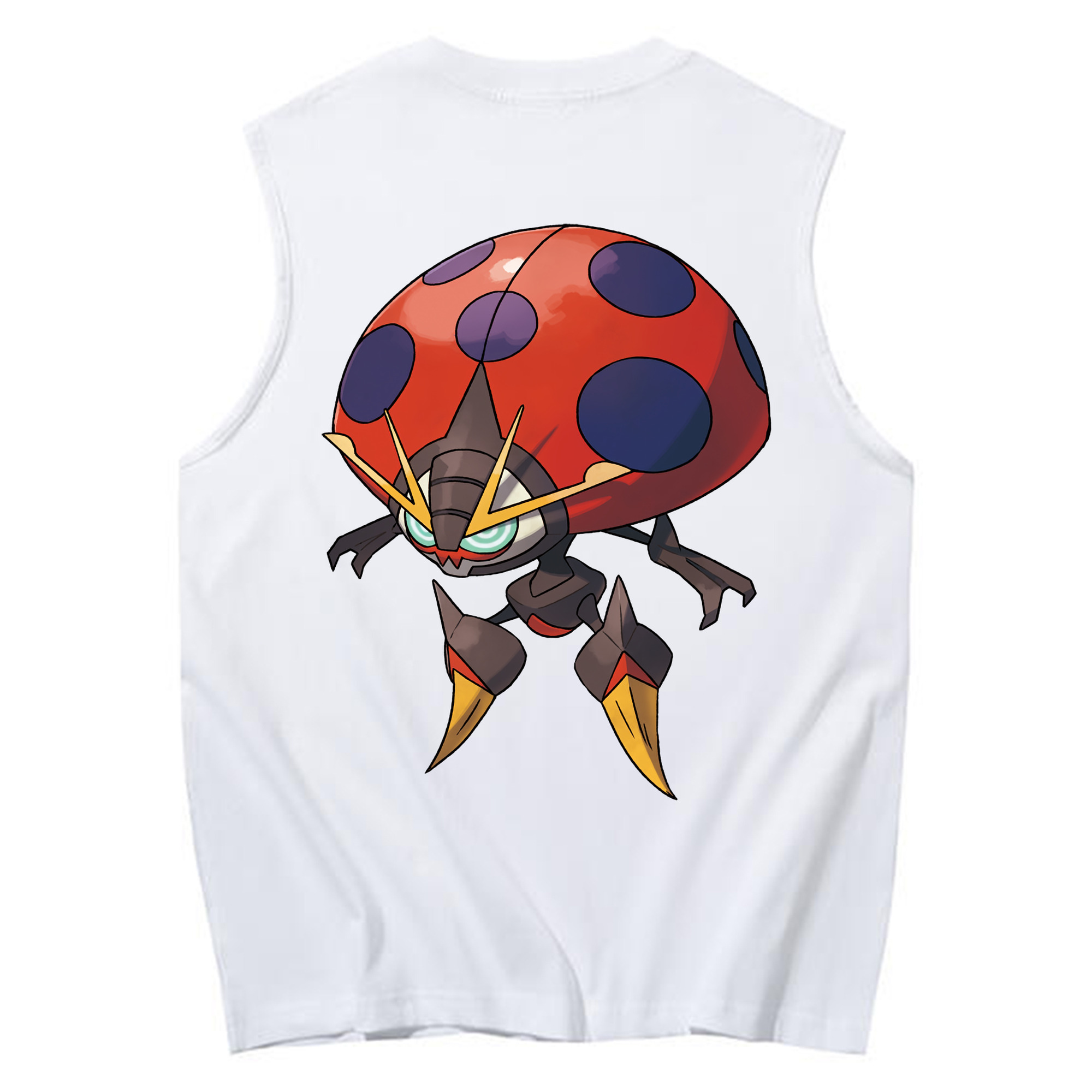 （画像用） ポケットモンスター Pokémon コットン100％タンクトップ（背面プリント）
