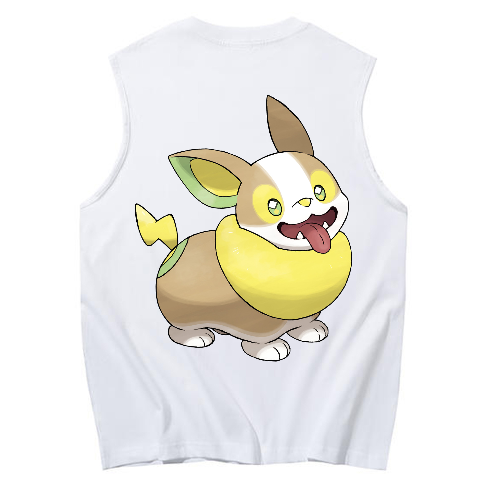 （画像用） ポケットモンスター Pokémon コットン100％タンクトップ（背面プリント）