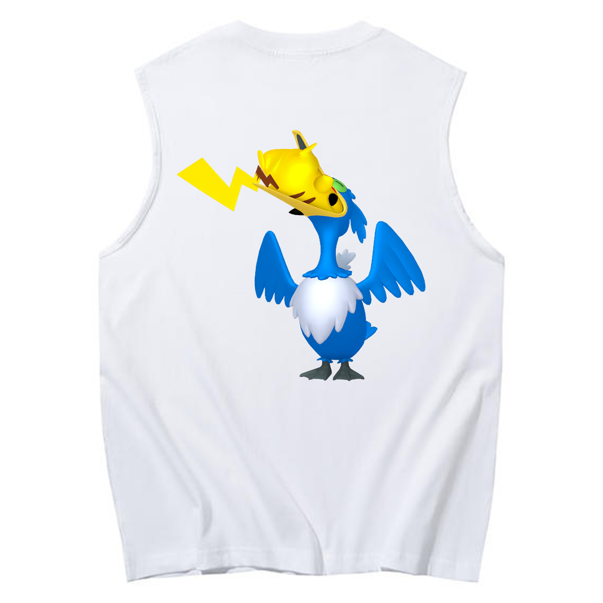 （画像用） ポケットモンスター Pokémon コットン100％タンクトップ（背面プリント）
