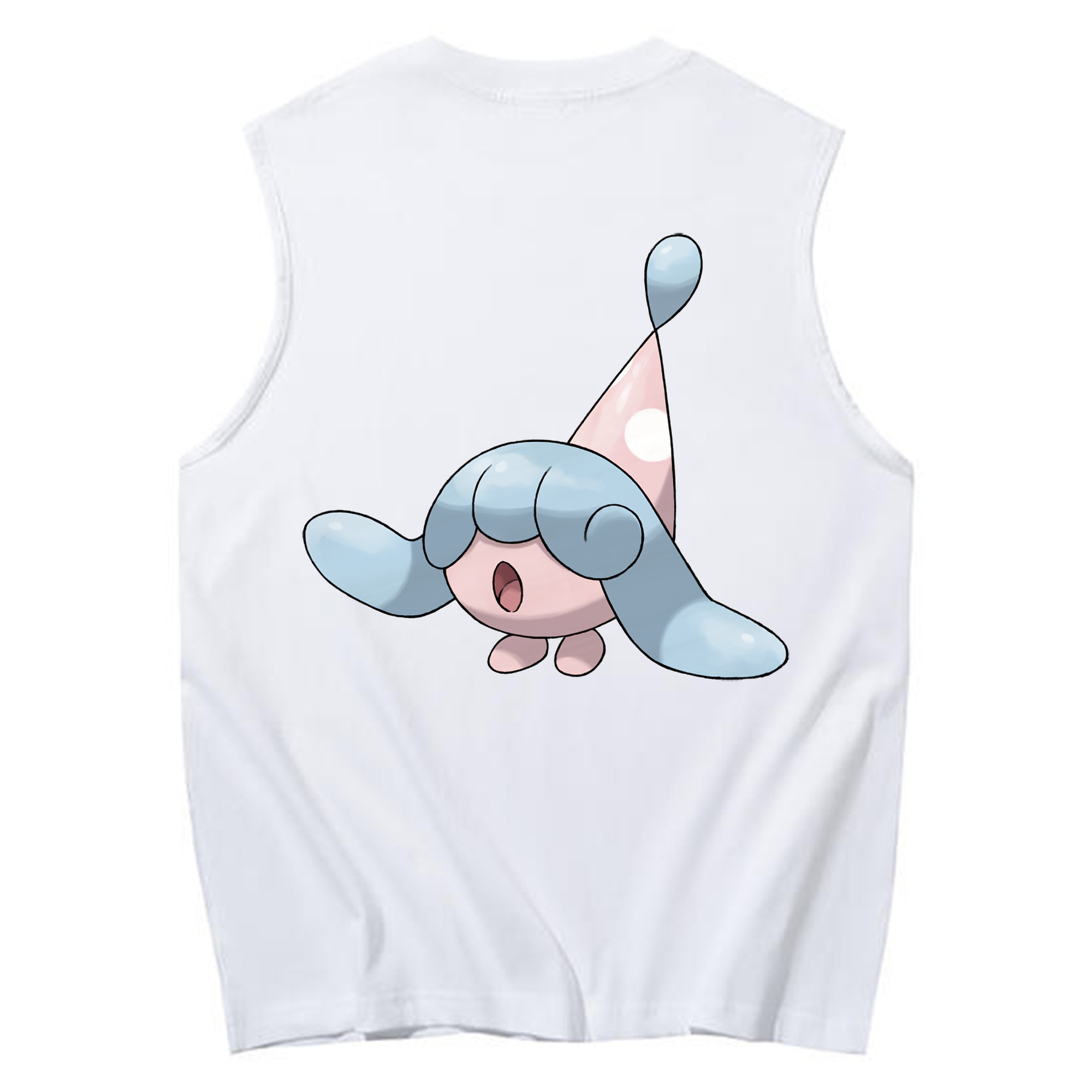 （画像用） ポケットモンスター Pokémon コットン100％タンクトップ（背面プリント）