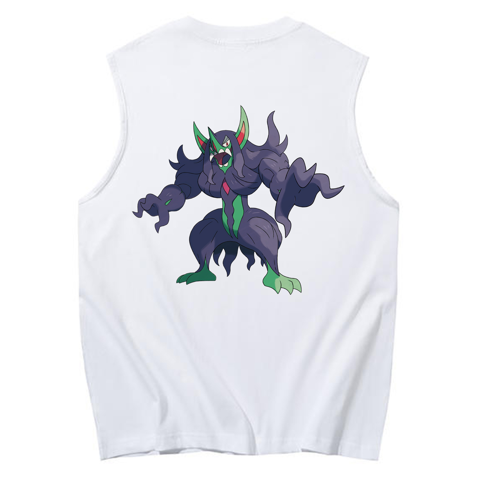 （画像用） ポケットモンスター Pokémon コットン100％タンクトップ（背面プリント）