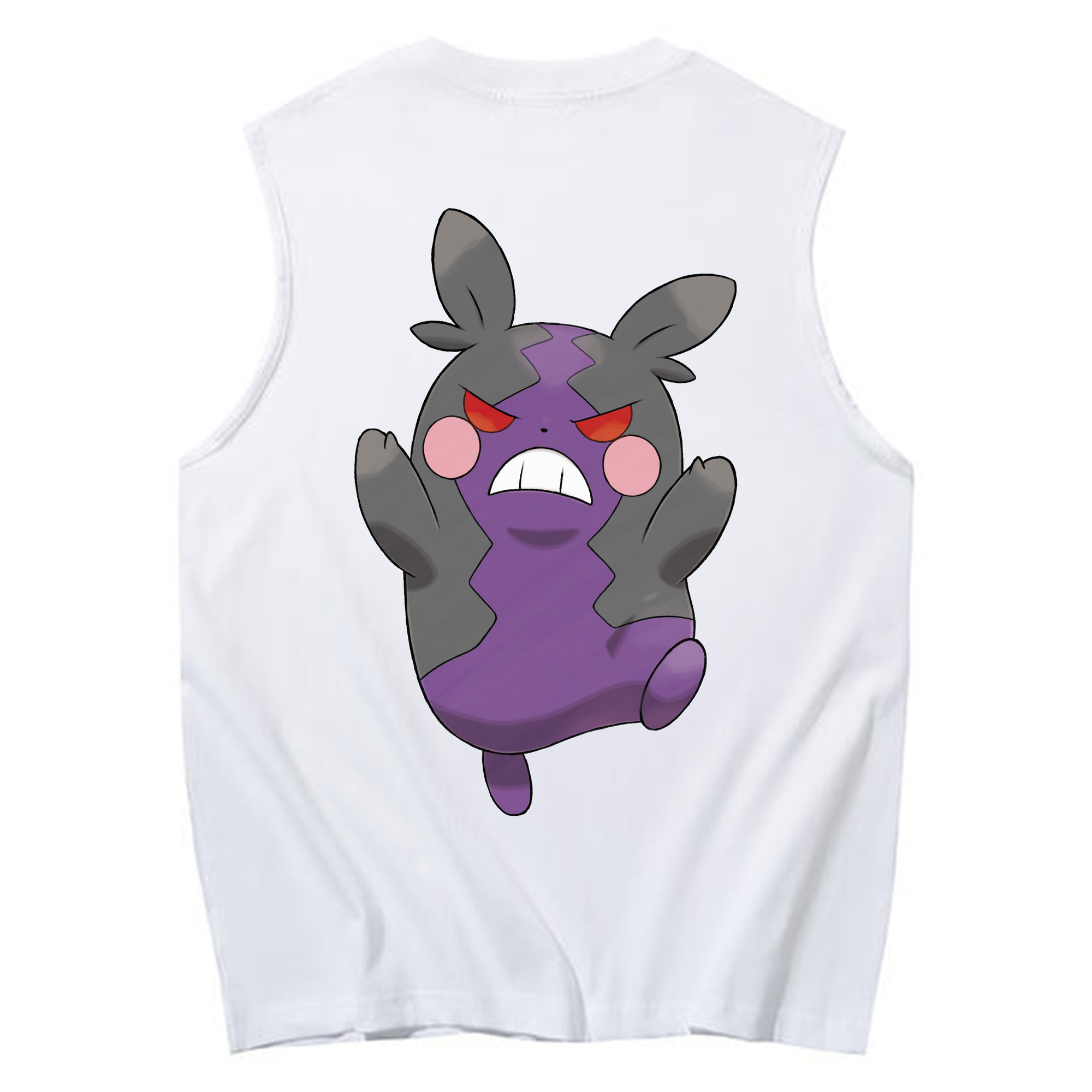 （画像用） ポケットモンスター Pokémon コットン100％タンクトップ（背面プリント）