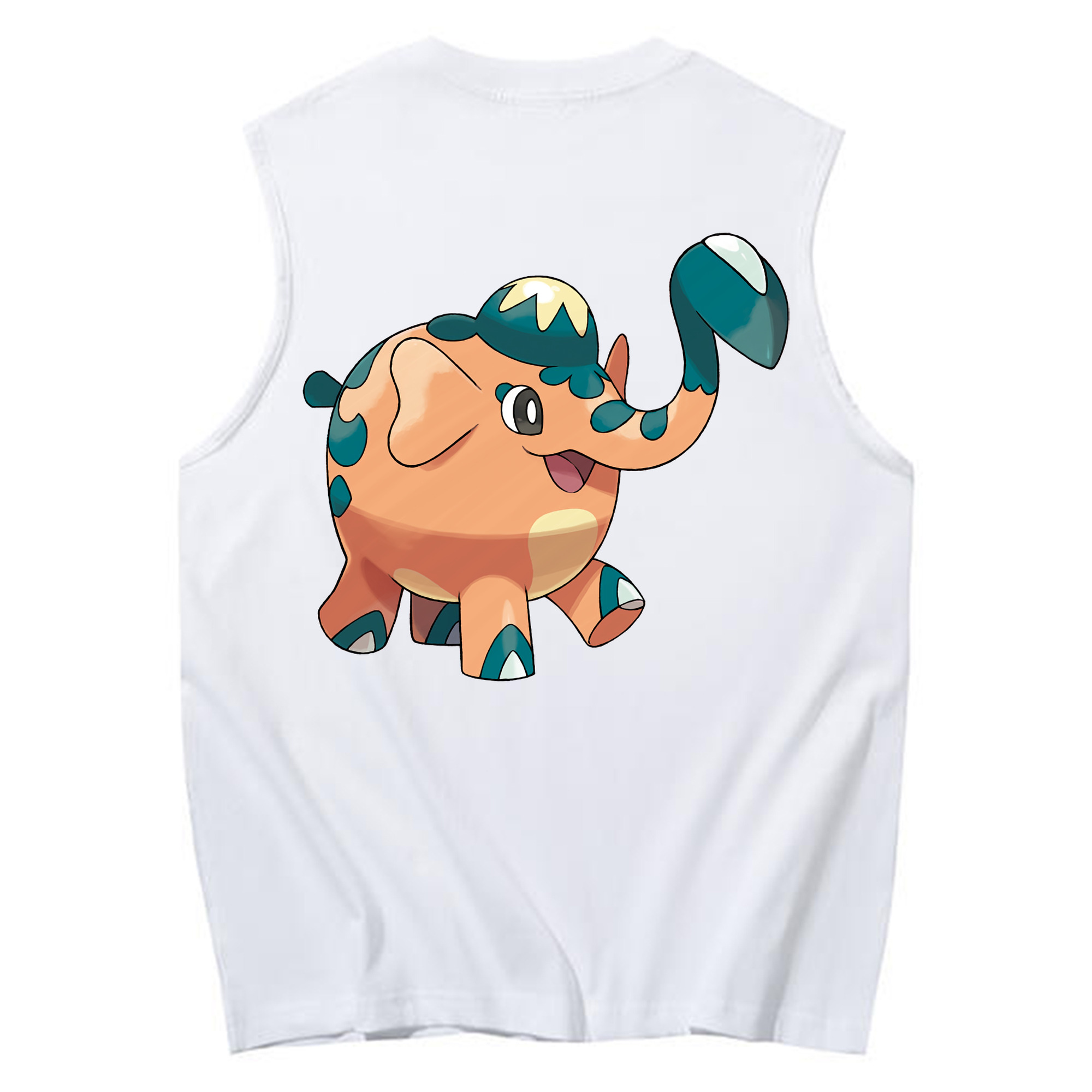 （画像用） ポケットモンスター Pokémon コットン100％タンクトップ（背面プリント）