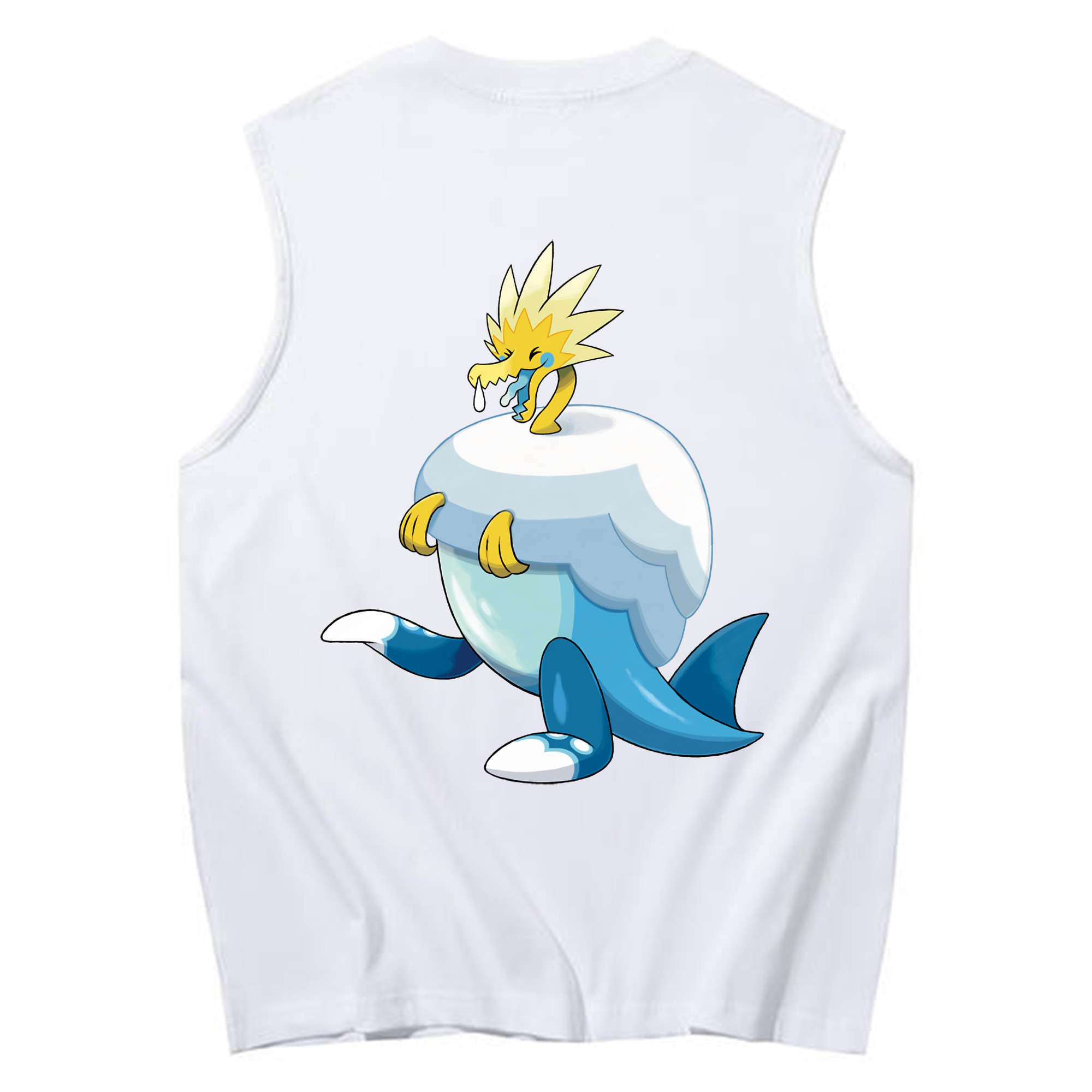（画像用） ポケットモンスター Pokémon コットン100％タンクトップ（背面プリント）