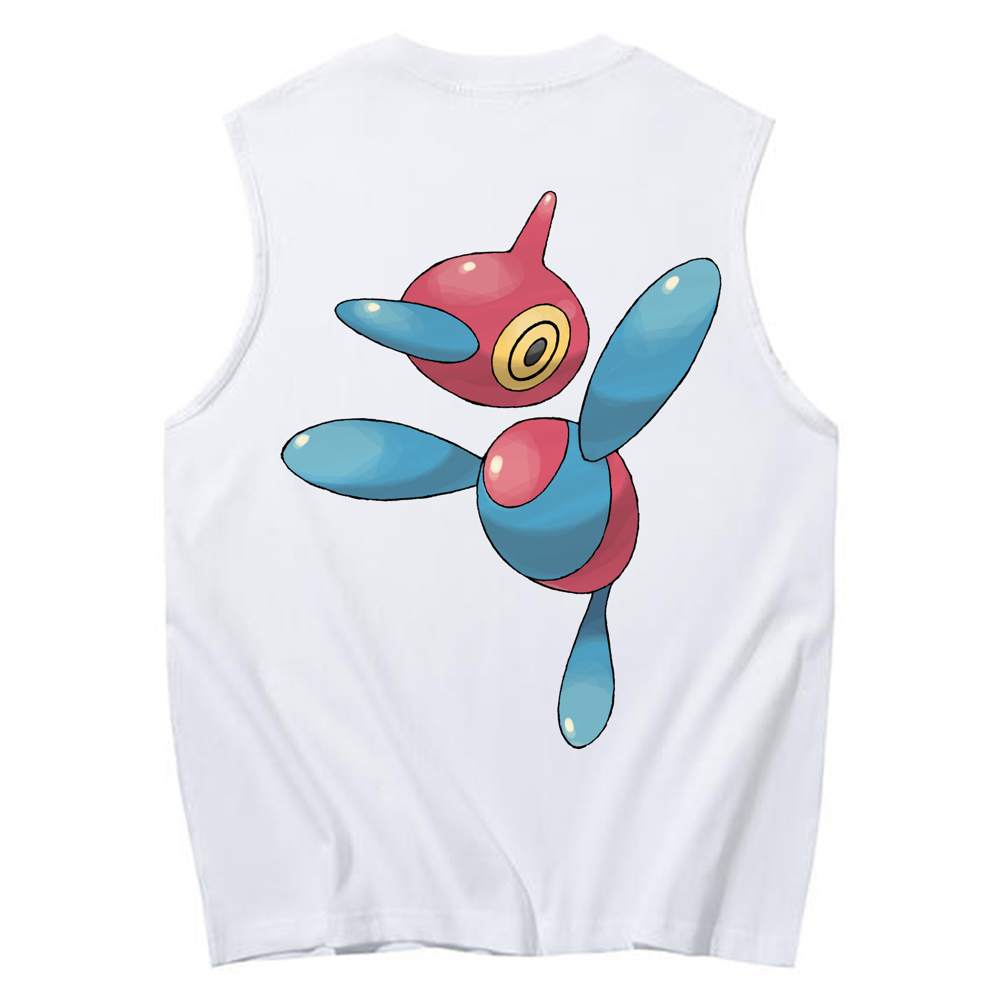 （画像用） ポケットモンスター Pokémon コットン100％タンクトップ（背面プリント）