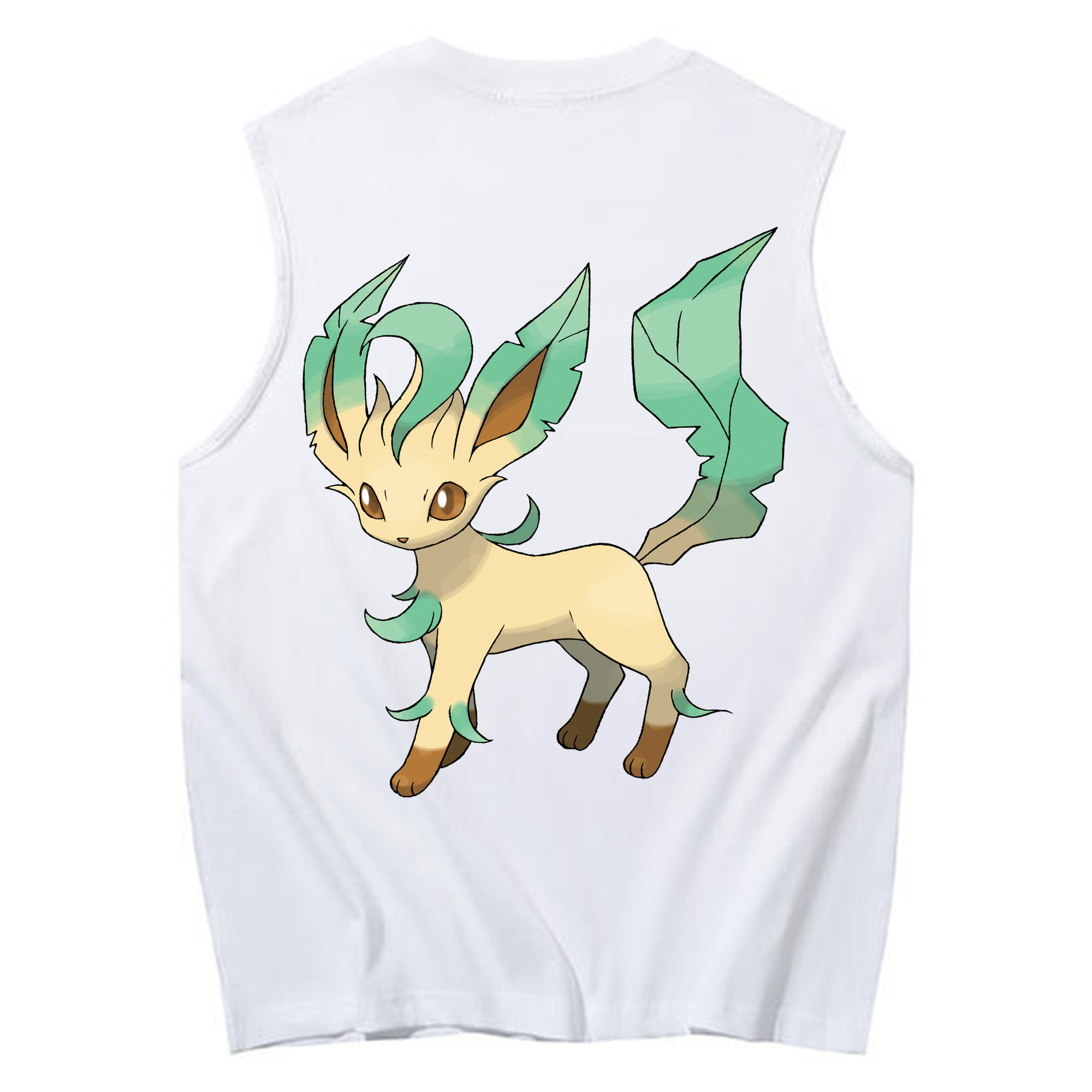 （画像用） ポケットモンスター Pokémon コットン100％タンクトップ（背面プリント）